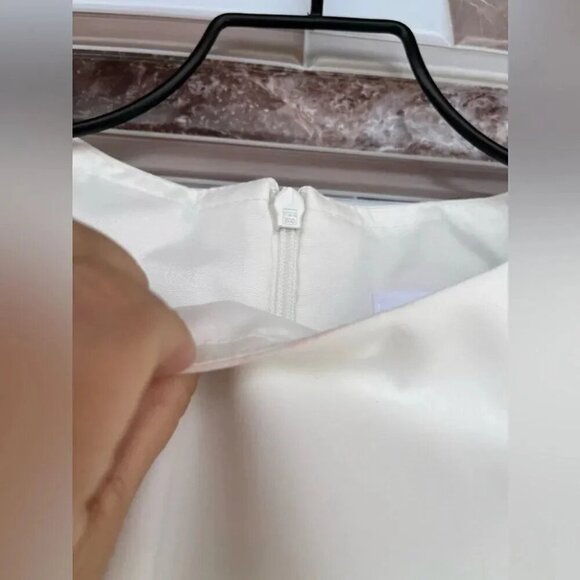 LAN TING BRIDE OFFWHITE DRESS SMALL - Picture 5 of 9